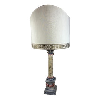 Italian Ceramic Table Lamp, 1980s For Sale