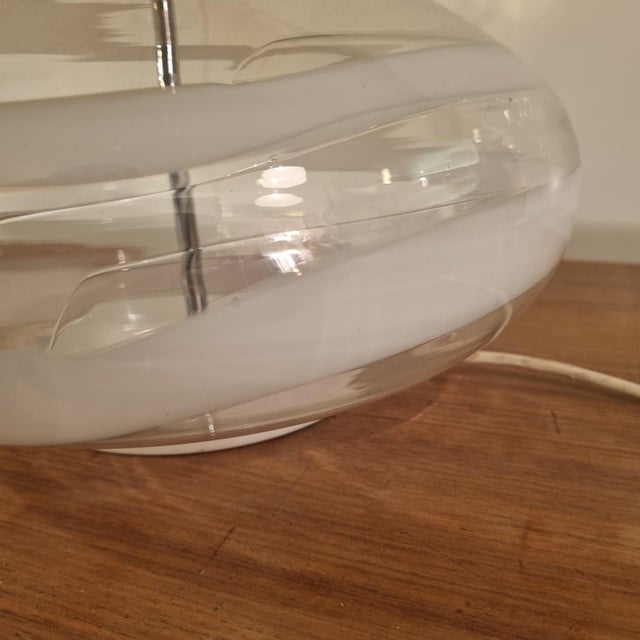 Handblown Glass Table Lamp from Doria Leuchten, 1970s For Sale - Image 4 of 14