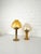 This elegant pair of l102/32 photophores was designed by hans-agne jakobsson and manufactured in markaryd, sweden during...