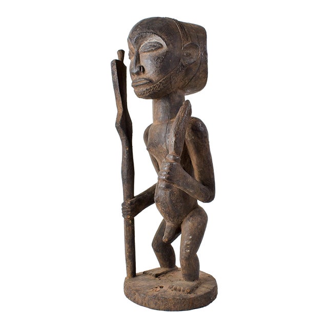 Early 20th Century Hemba Chief Memorial Figure For Sale