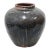 Late 20th Century Large Song Style Black Glazed Jar For Sale