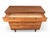 Wood Restored Mid-Century Modern Walnut 4-Drawer Chest With Chrome Pulls For Sale - Image 7 of 16