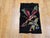 Textile Vintage American Hand Hooked Rug, Handwoven Parrot Pattern, Folk Art Tapestry, 2x3 For Sale - Image 7 of 9