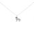Discover an exquisite tribute to loyalty and companionship with this .925 sterling silver Labrador Retriever dog pendant...