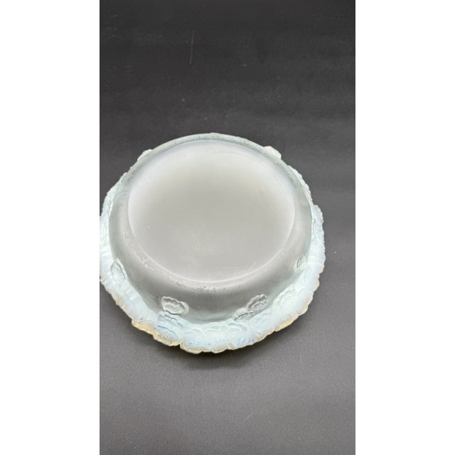 Glass Large Primrose Bowl by R. Lalique, 1930s For Sale - Image 7 of 9