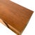 Vintage Mid-Century Modern Walnut Credenza With Sculptural Metal Pulls For Sale - Image 11 of 15