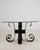 Mid 20th Century France Black Iron Coffee Table For Sale In Greensboro - Image 6 of 11