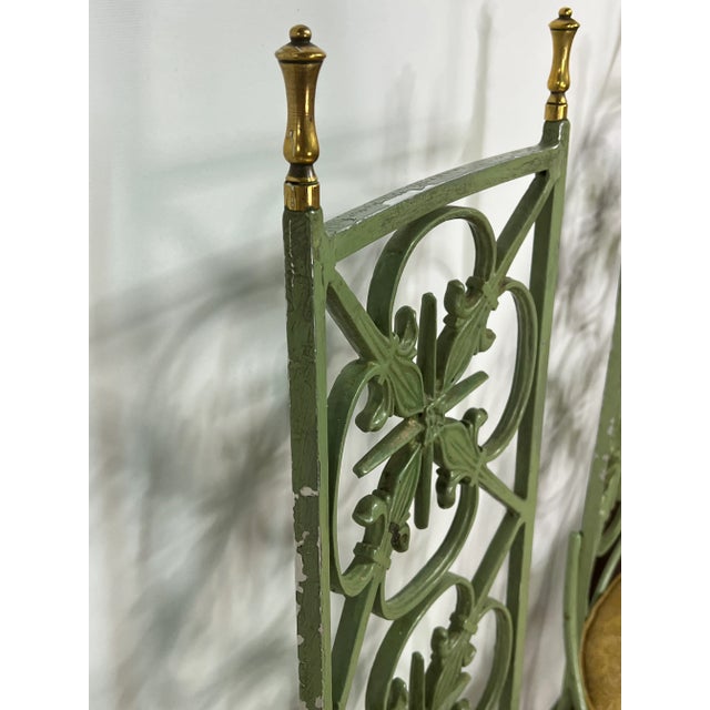 1970s Resin and Stone Table With Chairs - a Set of 6 For Sale - Image 11 of 13