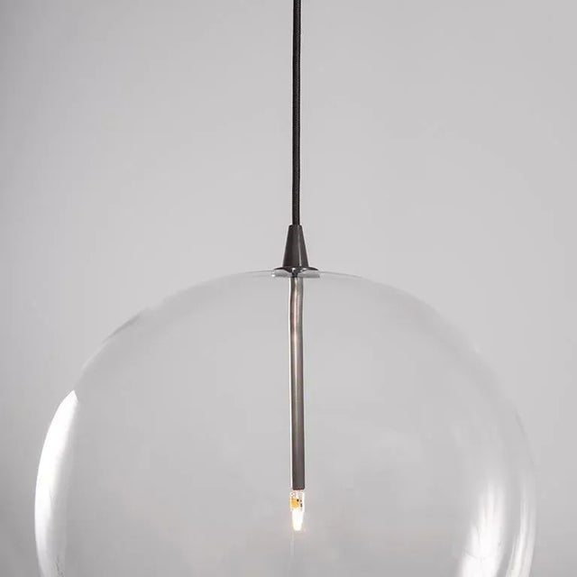 Glass Globe 35 Pendant Light by Schwung For Sale - Image 6 of 10