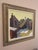 Mid-Century Modern 'Houses in Snow' Vintage Street Scene Oil Painting by Finnish Artist Paavo Airola (1918 – 1983), Framed For Sale - Image 4 of 13