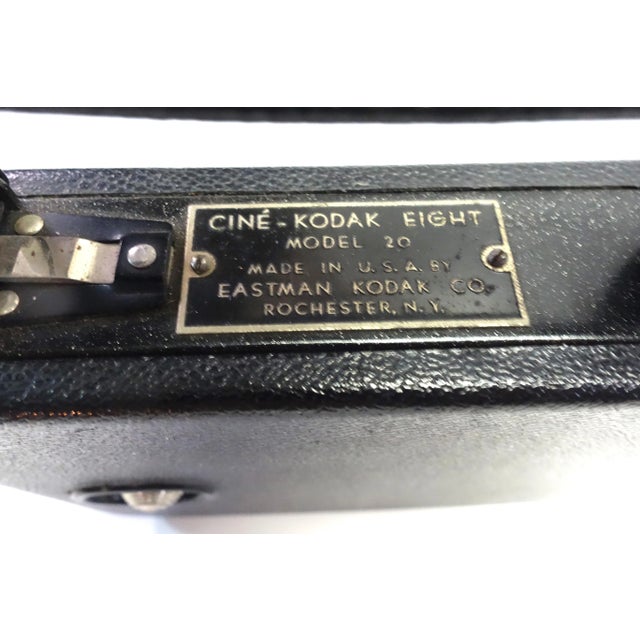 Cine Kodak 8 Camera on Travertine Base Circa 1932 For Sale In Dallas - Image 6 of 7
