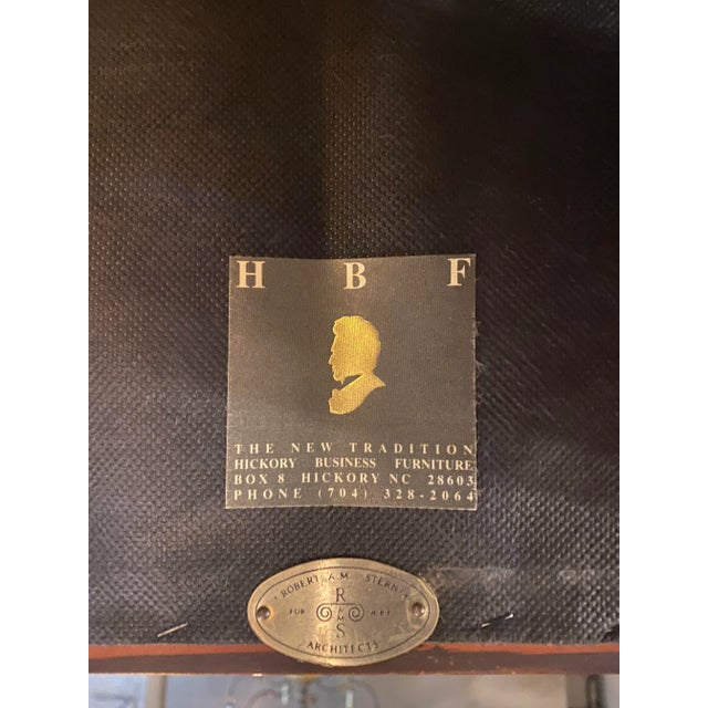 Brown 1970s Vintage John Widdicomb Imperial Style Armoire For Sale - Image 8 of 11