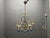 Vintage Macaroni Blue Murano Glass Chandelier, 1950s For Sale - Image 12 of 13