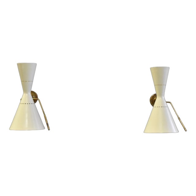 Adjustable Wall Lights from Stilnovo, 1960, Set of 2 For Sale