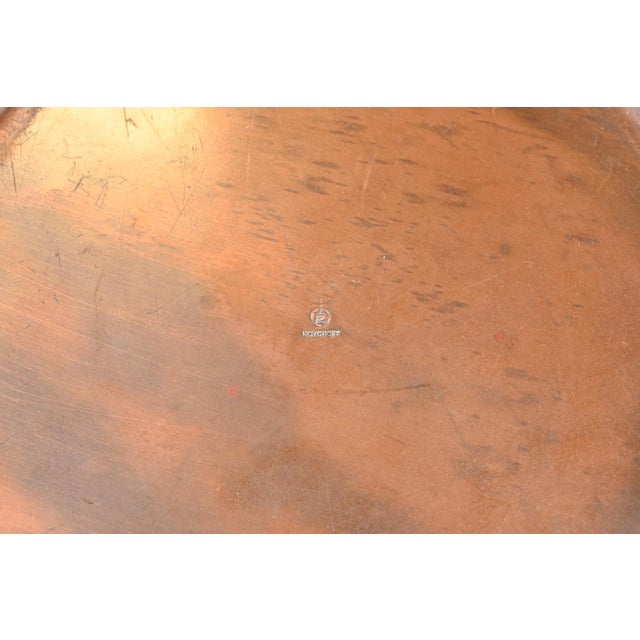 Roycroft Arts & Crafts Copper Charger Plate or Tray, Circa 1900 For Sale In South Bend - Image 6 of 8