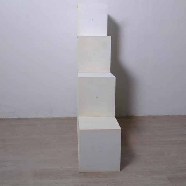 1970s Original Modular Cube Bookcase, 1970s, Set of 10 For Sale - Image 5 of 18