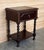 Spanish Pair of Spanish Nightstands With One Drawer and Low Shelve For Sale - Image 3 of 9
