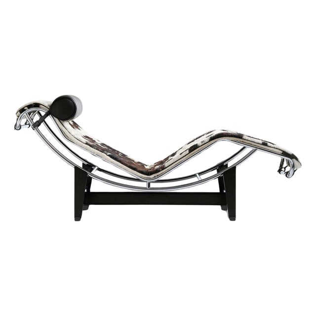 Adjustable Chaise Lounge by Le Corbusier for Cassina For Sale