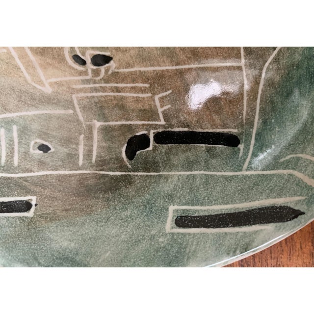 Vintage Italian Wall Plate For Sale - Image 6 of 14