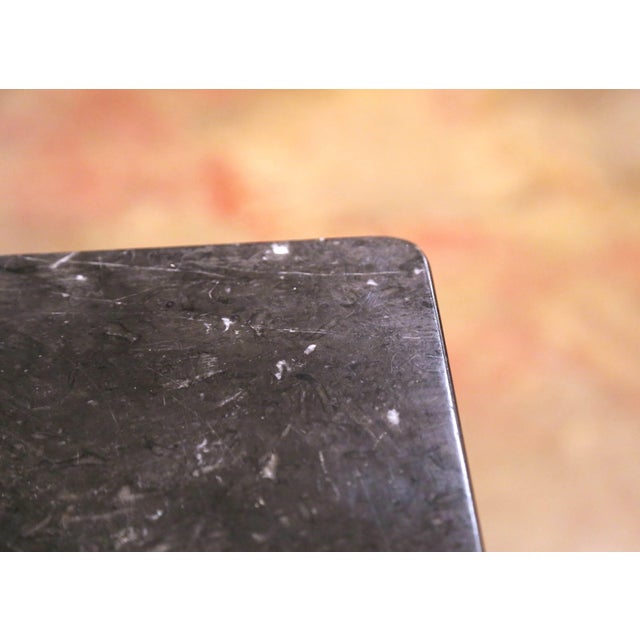 Brown 19th Century Louis Philippe Burled Mahogany Five-Drawer Chest With Marble Top For Sale - Image 8 of 9