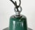 Small Industrial Green Enamel Pendant Lamp, 1960s For Sale - Image 9 of 13