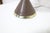 1960s Gerald Thurston for Lightolier Hourglass Porcelain and Brass Table Lamps For Sale - Image 5 of 6