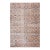 1970s Vintage Handmade Wool Cotton Brown Area Rug For Sale
