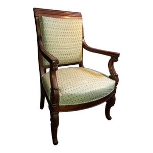 Antique English Mahogany Armchair