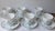1990s Lomonosov Bone China Porcelain LFZ Coffee Tea Cup Saucer Set of 6 For Sale - Image 4 of 13