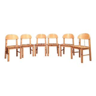 Chairs by Rainer Daumiller for Hirtshals Savvaerk, Denmark, 1970s, Set of 6 For Sale