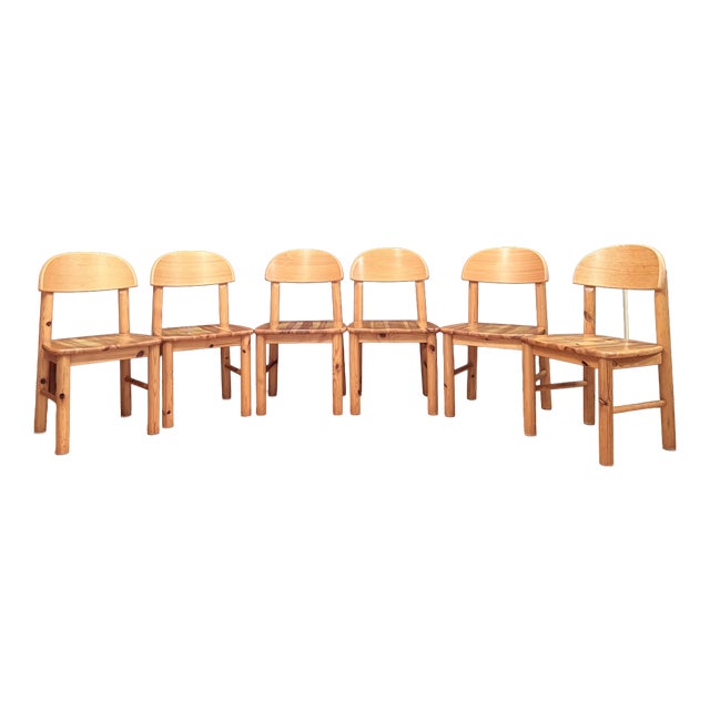 Chairs by Rainer Daumiller for Hirtshals Savvaerk, Denmark, 1970s, Set of 6 For Sale