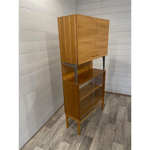 Vintage closet [ monty] by jitona, 1975 in superb original condition with glass doors down with company stickers [ can be...