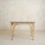 Vintage Italian Gilt Bronze Desk or Dining Table with Smoked Glass Top For Sale - Image 4 of 11