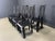 Italian Model Regia Dining Chairs by Antonello Mosca for Ycami, 1980s, Set of 8 For Sale - Image 9 of 14