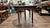 Vintage Oak Drop-Leaf Dining Table For Sale - Image 4 of 7