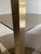 Vintage Modular Wall-Mounted Corner Display Bookcase with Glass Shelves and Gilt Metal Shelves, 1970s For Sale - Image 12 of 18