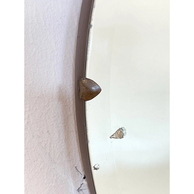 Round Mirror, 1960s For Sale - Image 4 of 8