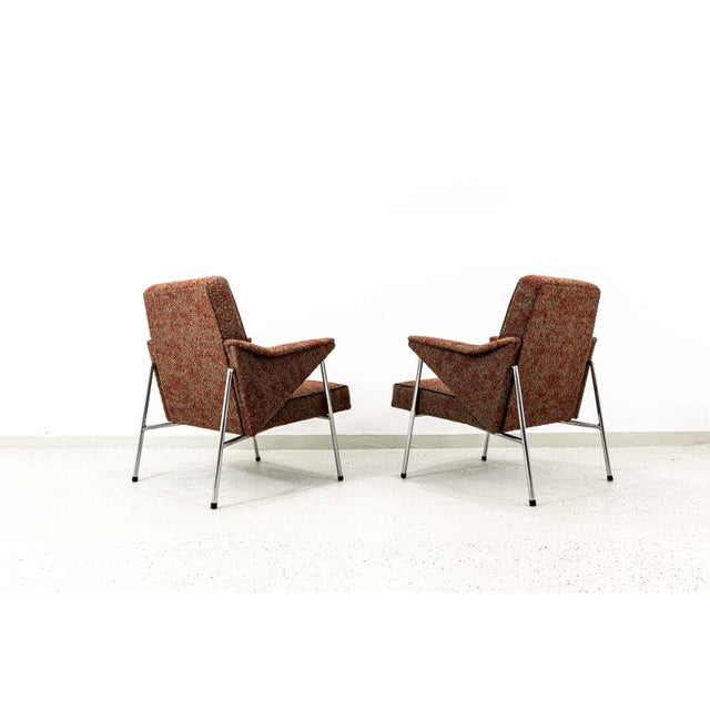 Vintage Bat Armchairs, Poland, 1960s, Set of 2 For Sale - Image 4 of 18