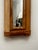 Vintage Coastal Boho Chic Slender Bamboo & Rattan Wall Mirror For Sale In Houston - Image 6 of 12