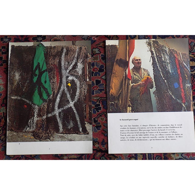 Vintage Mid 20th C. Joan Miro Derriere Le Miroir Abstract Quadrichrome Photographic Prints - Set of 8 For Sale In Cincinnati - Image 6 of 9