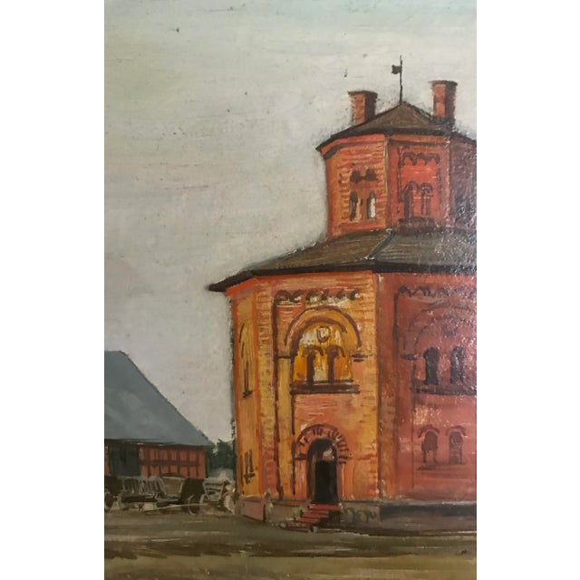 Mid-Century Modern 1920's Kurt Haase-Jastrow Original Framed Painting For Sale - Image 3 of 8