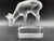 Glass Daim Sculpture in Frosted Glass by René Lalique for Lalique, 1970s For Sale - Image 7 of 13