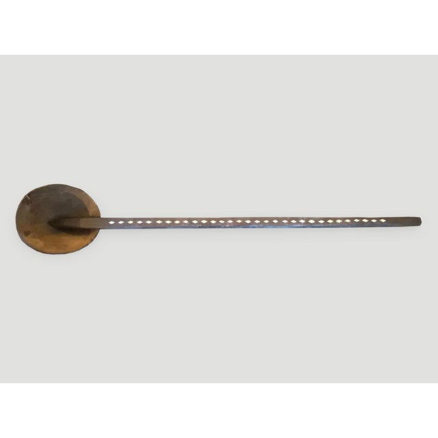 Antique Large Wood and Coconut Shell Ladle For Sale - Image 18 of 18