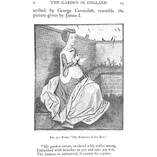 "The Formal Garden in England" 1901 Blomfield, Reginald For Sale - Image 12 of 12