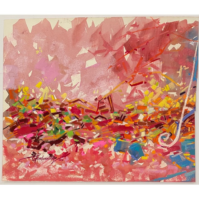 Modern Susan Glendenning Abstract Landscape Painting For Sale - Image 3 of 3