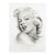 Marilyn Monroe Contemporary Photo Realism Mixed-Media on Canvas Signed 2002 For Sale