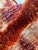 Orange Bespoke Sofa Pillows: Pair New Pillows: Sumptuous Variegated Orange Boucle Velvet With Triple Ply Silk Moss Fringe. 50/50 Down Fill All New For Sale - Image 8 of 12
