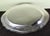 1970’s Vintage/New Silverplate Oval Shaped Platter With Running Gadroon Applied Border For Sale - Image 9 of 12