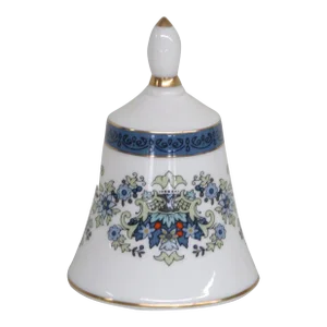 Royal Doulton Danbury Mint Bone China Floral Bell Made in England