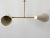 Mid-Century Modern Two-Armed Sputnik Pendant Lamp, Austria, 1950s For Sale - Image 16 of 18